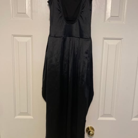 Black dance dress costume, adult small - Picture 4 of 4